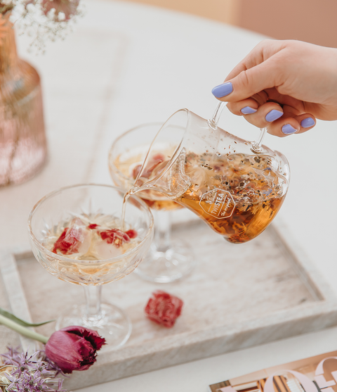 TwisTea Glazen Theekannetje - TwisTea