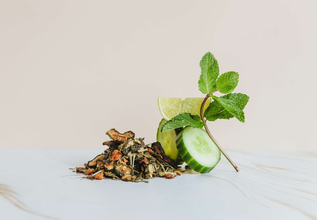 Cucumber Mint Lime - Losse thee (navulling)