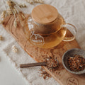 Glazen theepot met theezeefje - TwisTea
