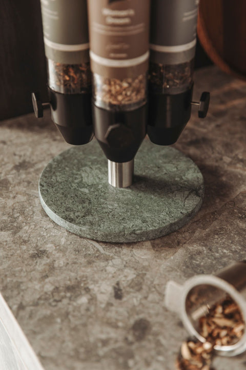 Exclusief: Limited Edition Display-voet en Theeplank van natuursteen