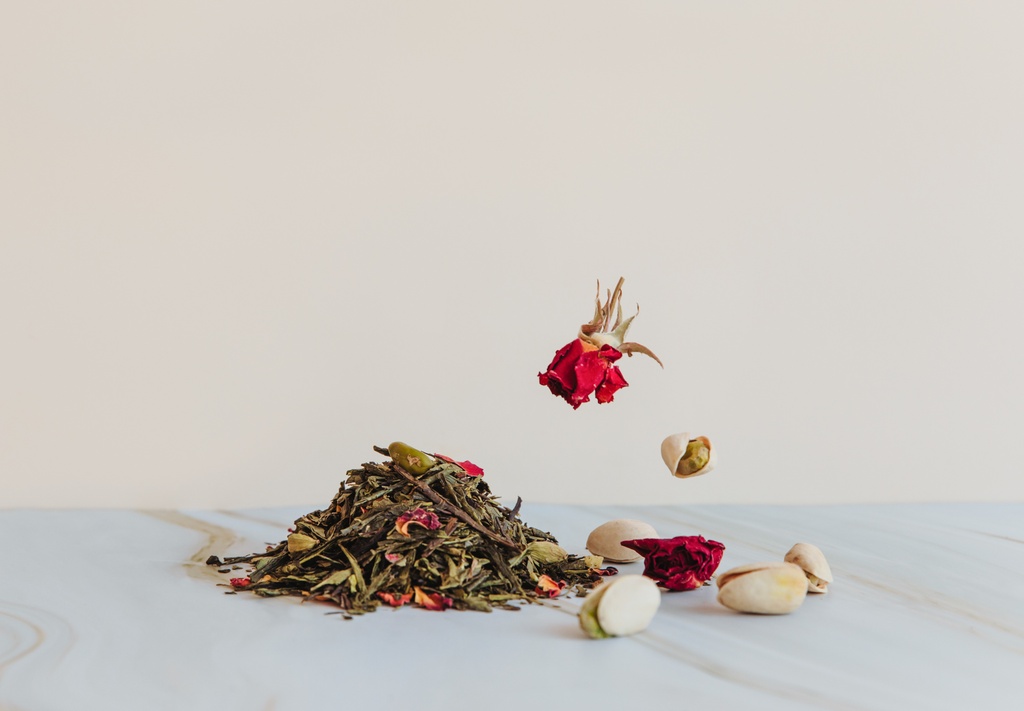 Pistachio Rose - Losse thee (navulling)