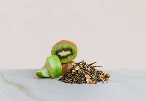 [8920872602670] Green Apple Kiwi - Bewaarkoker met thee